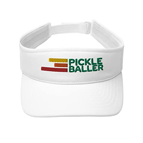 Pickle Baller Retro Pickleball Visor Fun Pickle Ball Gift Pickleba...