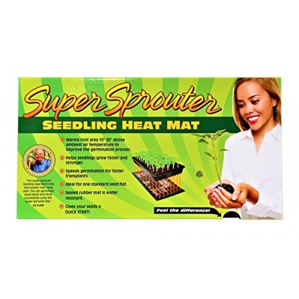 Super Sprouter Seedling Heat Mat - 10 x 21