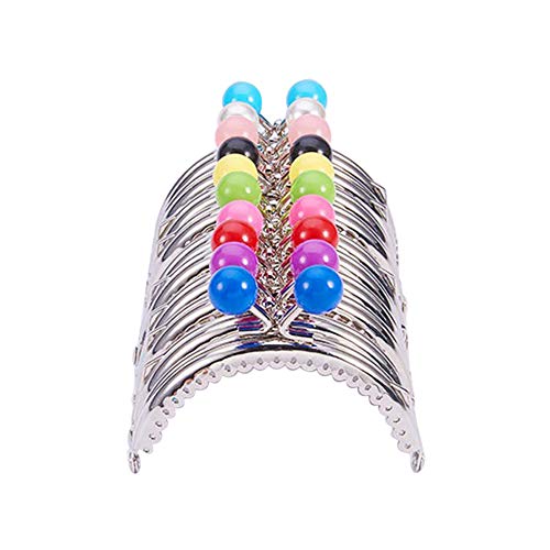 SUPERDANT 10pcs Colored Ball Metal Arch Frame Coin Purse Bag Kiss ...