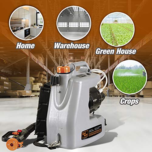 SuperHandy Fogger Machine Disinfectant Atomizer Corded Backpack Mi...