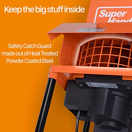 SuperHandy Leaf Mulcher Shredder Electric Green and Waste Manageme...