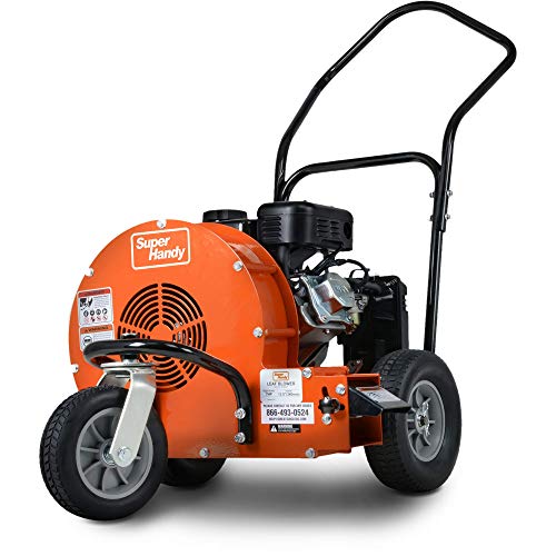 SuperHandy Leaf-SNOW Blower Wheeled Walk Behind Jet Sweep Manual P...