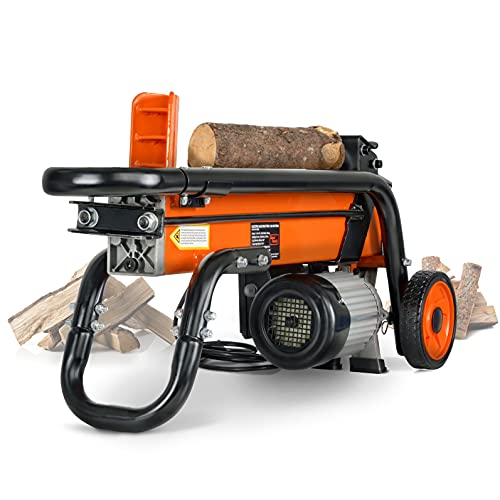 SuperHandy Log Splitter Electric Portable 1-3/4eHP 15Amp 1500Watt ...