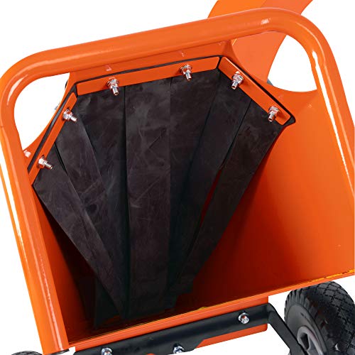 SuperHandy Mini Wood Chipper Shredder Mulcher Heavy Duty 7HP 212cc...