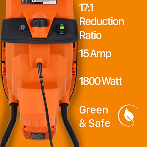 SuperHandy Wood Chipper Shredder Electric 1.5 39mm Max Wood Cap...