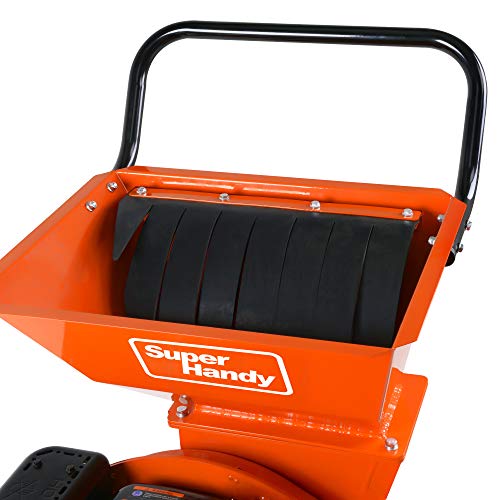 SuperHandy Wood Chipper Shredder Mulcher Ultra Heavy Duty 7HP 212c...