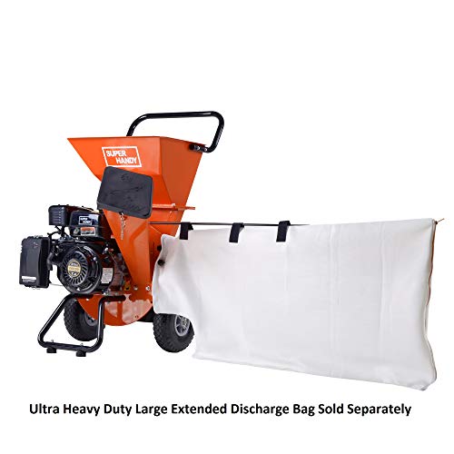 SuperHandy Wood Chipper Shredder Mulcher Ultra Heavy Duty 7HP 212c...
