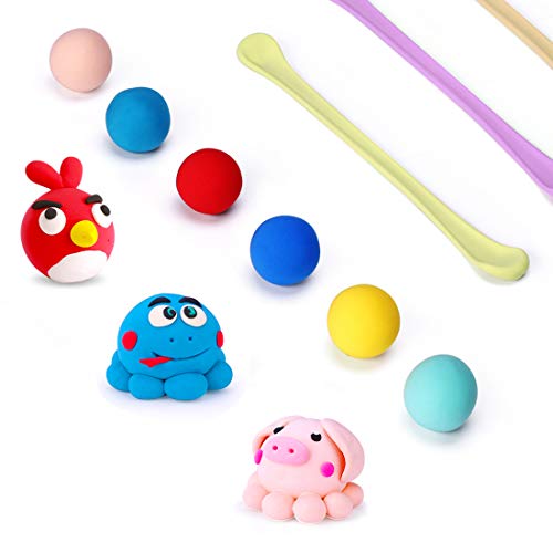 Modeling Clay 36 Colors, Air Dry Clay Magical Kids Clay, Creative ...