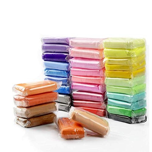 Modeling Clay 36 Colors, Air Dry Clay Magical Kids Clay, Creative ...