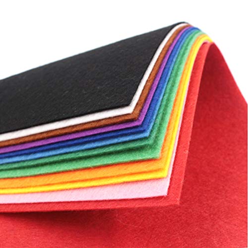 Superise Felt Fabric Sheets 40PCS Felt Fabric Sheets Patchwork Sew...