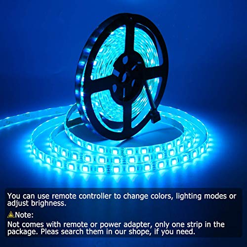 SUPERNIGHT LED Strip Lights, 16.4FT 5M SMD 5050 Waterproof 300LEDs...