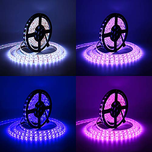 SUPERNIGHT LED Strip Lights, 16.4FT 5M SMD 5050 Waterproof 300LEDs...