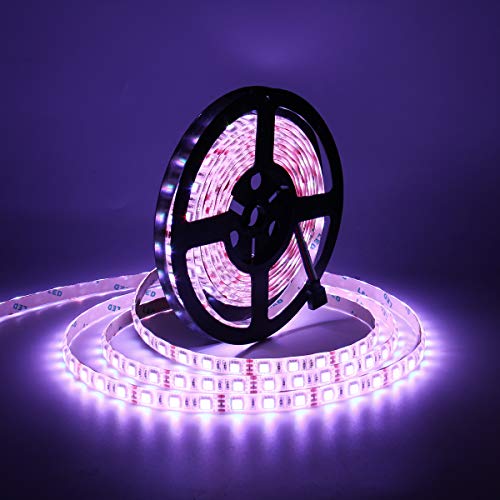 SUPERNIGHT LED Strip Lights, 16.4FT 5M SMD 5050 Waterproof 300LEDs...
