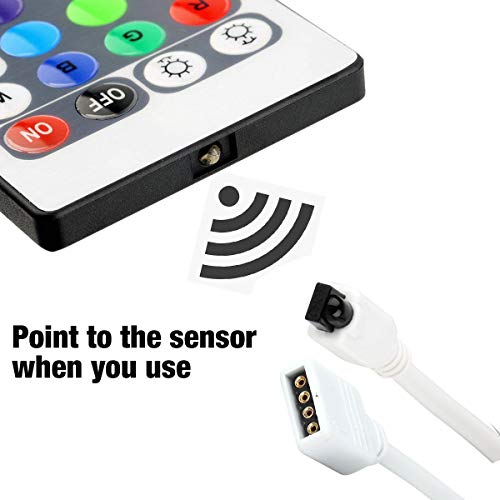 SUPERNIGHT RGB LED Light Strip Remote Controller