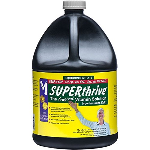 SUPERthrive VI30179 Plant Vitamin Solution, 1 Gallon, clear