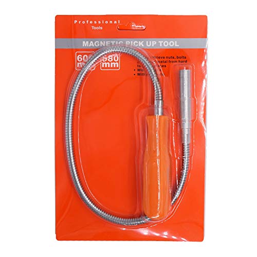SUPERYO 23.6” 8LB Flexible Magnetic Pickup Tool Bendable Retrieve ...