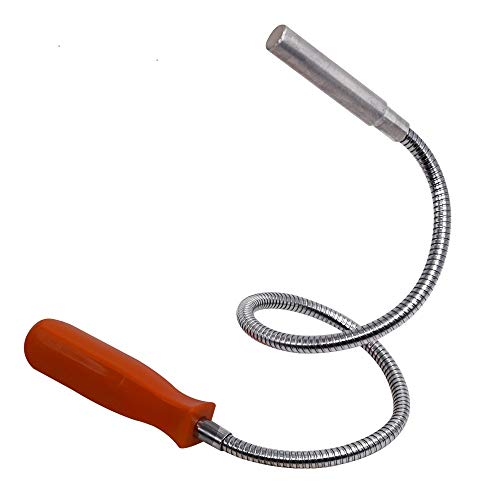 SUPERYO 23.6” 8LB Flexible Magnetic Pickup Tool Bendable Retrieve ...