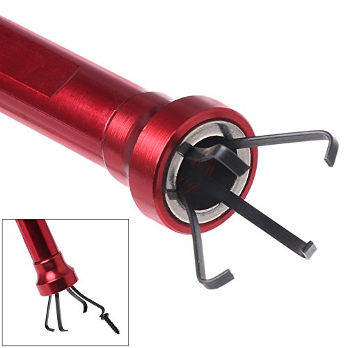 SUPERYO Magnetic Claw Pick-Up Tool Lighted Flexible Claw Grabber f...