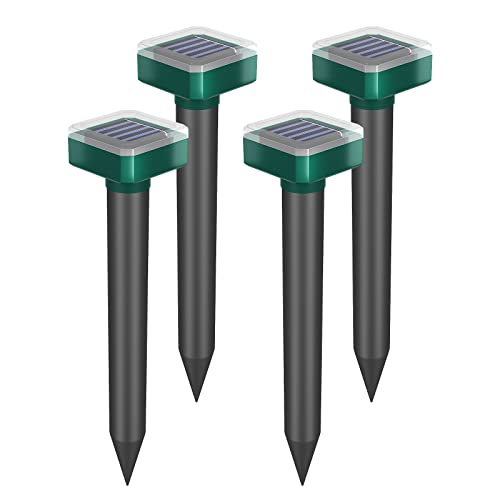 suphanlin Ultrasonic Deer Repellent 4 Pack, Deer Repellent Devices...