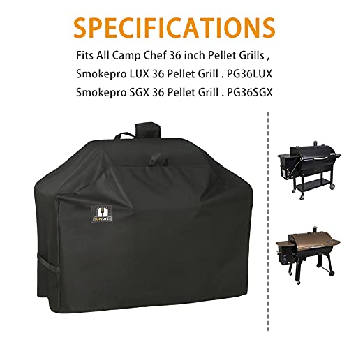 SUPJOYES Grill Cover for Camp Chef 36 Inch Pellet Grills, SmokePro...