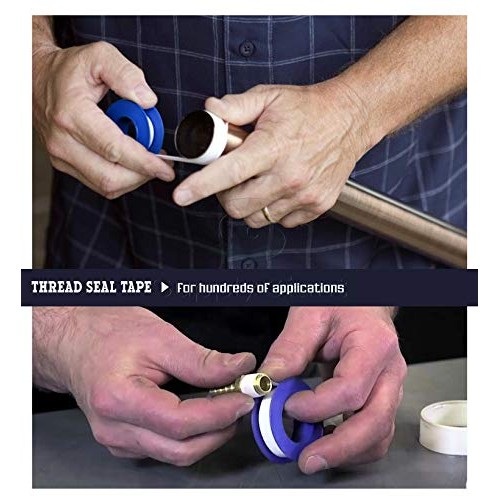 SUPPLY GIANT I34 812 PTFE Thread Seal Tape for Plumbers 3/4 Inch x...