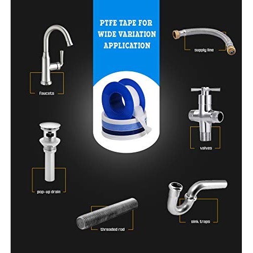 SUPPLY GIANT I34 812 PTFE Thread Seal Tape for Plumbers 3/4 Inch x...