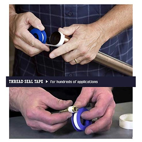 SUPPLY GIANT I34 812 PTFE Thread Seal Tape for Plumbers 3/4 Inch x...
