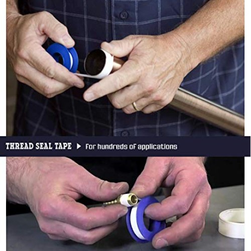 SUPPLY GIANT I34 812 PTFE Thread Seal Tape for Plumbers 3/4 Inch x...