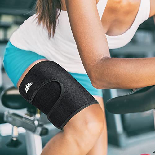 supregear Thigh Brace Support, Adjustable Thigh Compression Sleeve...
