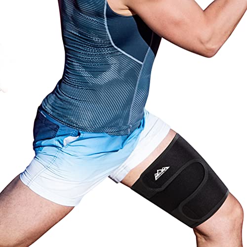 supregear Thigh Brace Support, Adjustable Thigh Compression Sleeve...