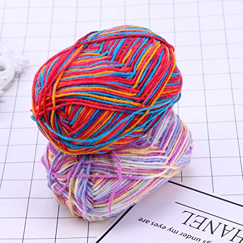 SUPVOX 10pcs Milk Cotton Yarn Milk Wool Hand-Woven Crochet Knittin...