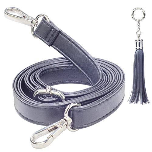 SUPXINJIA Leather Purse Strap Replacement - Adjustable for Handbag...