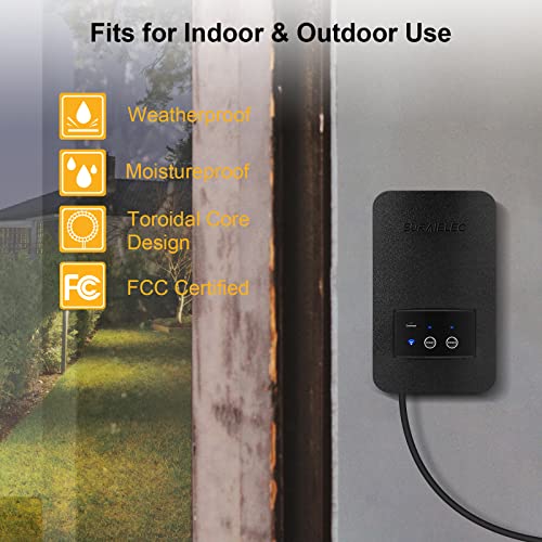 Suraielec 200W Smart Low Voltage Transformer, Schedule and Timer, ...