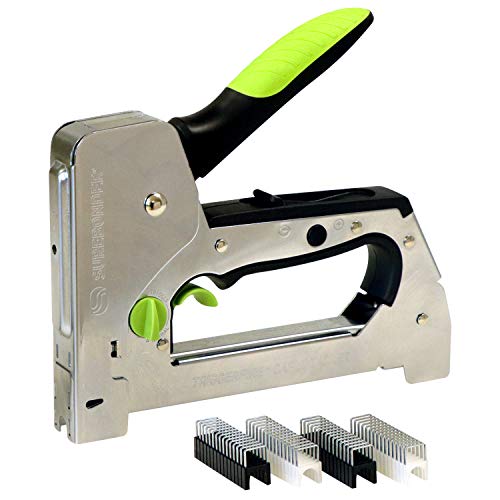 Surebonder TRIGGERFIRE Cable Tacker Staple , Safely Secure Vary...