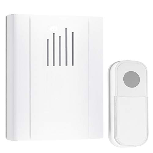 Wireless Doorbell,Waterproof Door Chime Kit Operating 1300 feet wi...