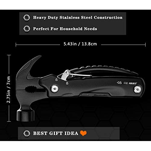 SurgeHai 12-IN-1 Portable Multipurpose Multitool Multifunctional P...