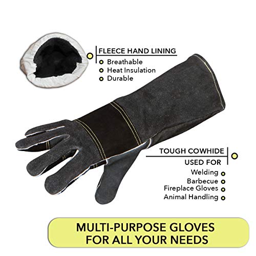 Welding Gloves Medium, Kevlar Sewn Welders Gloves stick, mig, tig ...