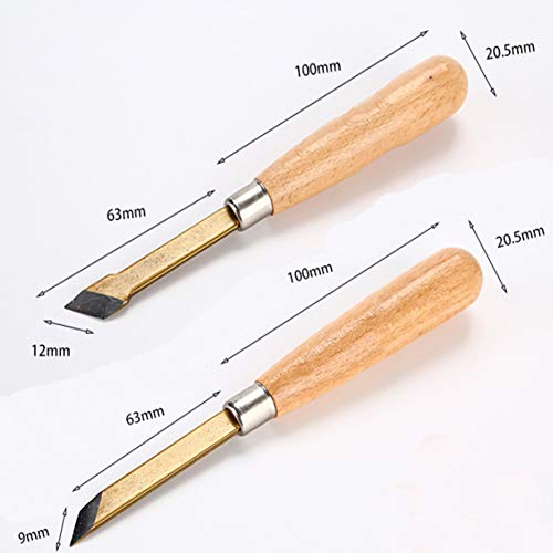 12 Piece Wood Carving Chisel Set,Wood Carving Tool Kits,Profession...