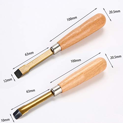 12 Piece Wood Carving Chisel Set,Wood Carving Tool Kits,Profession...