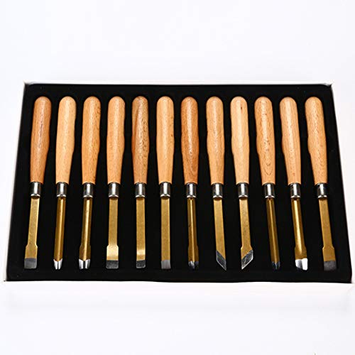 12 Piece Wood Carving Chisel Set,Wood Carving Tool Kits,Profession...