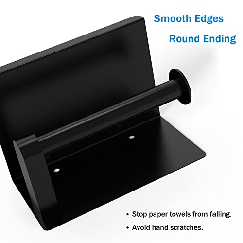 Self Adhesive Toilet Paper Holder with Phone Shelf, Wall Mounted T...