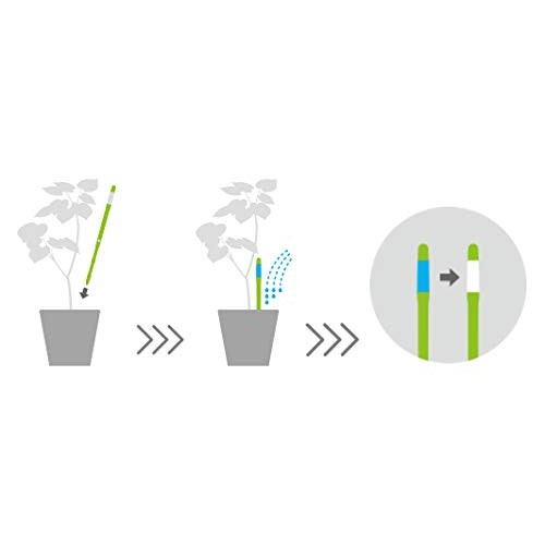Sustee Aquameter, Set of 5, Plant Soil Moisture Sensor Green, Small