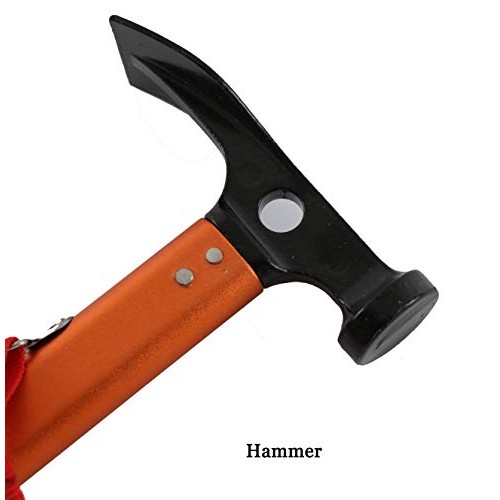 Sutekus Peg Hammer Tent Stake Hammer Wedge Hammer Camping Hammer L...