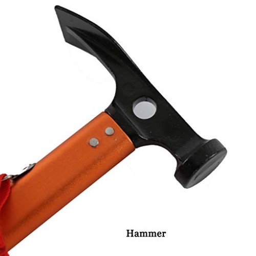 Sutekus Peg Hammer Tent Stake Hammer Wedge Hammer Camping Hammer L...