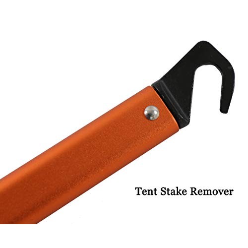 Sutekus Peg Hammer Tent Stake Hammer Wedge Hammer Camping Hammer L...