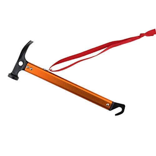 Sutekus Peg Hammer Tent Stake Hammer Wedge Hammer Camping Hammer L...