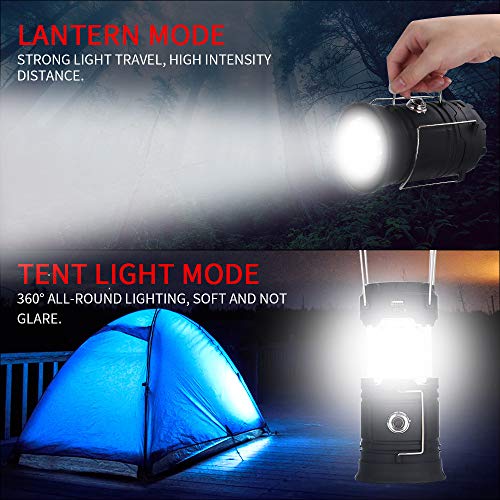 SUTIANZHANG Outdoor Camping Lamp, Portable Outdoor Rechargeable So...