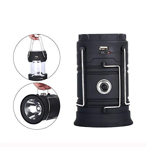 SUTIANZHANG Outdoor Camping Lamp, Portable Outdoor Rechargeable So...