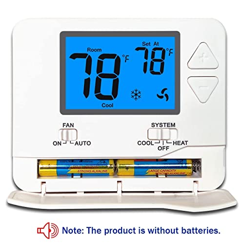 Suuwer Non-Programmable Thermostats for Home 1 Heat/1 Cool