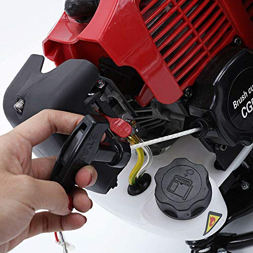 SuxiDi 6 in 1 Petrol Hedge 52cc Trimmer Grass Pruner Chainsaw Trim...